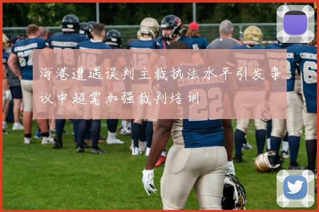 海港遭遇误判主裁执法水平引发争议中超需加强裁判培训
